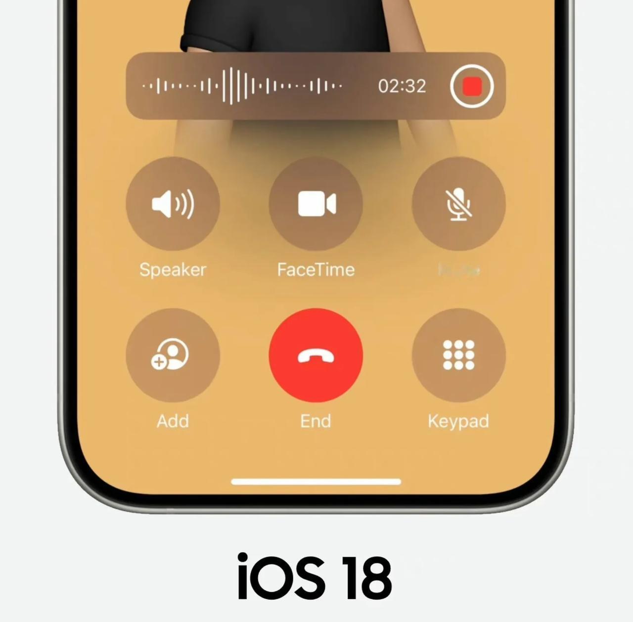 #iPhone通话录音会事先通知#
-支持系统版本：iOS18.1开发者预览版B