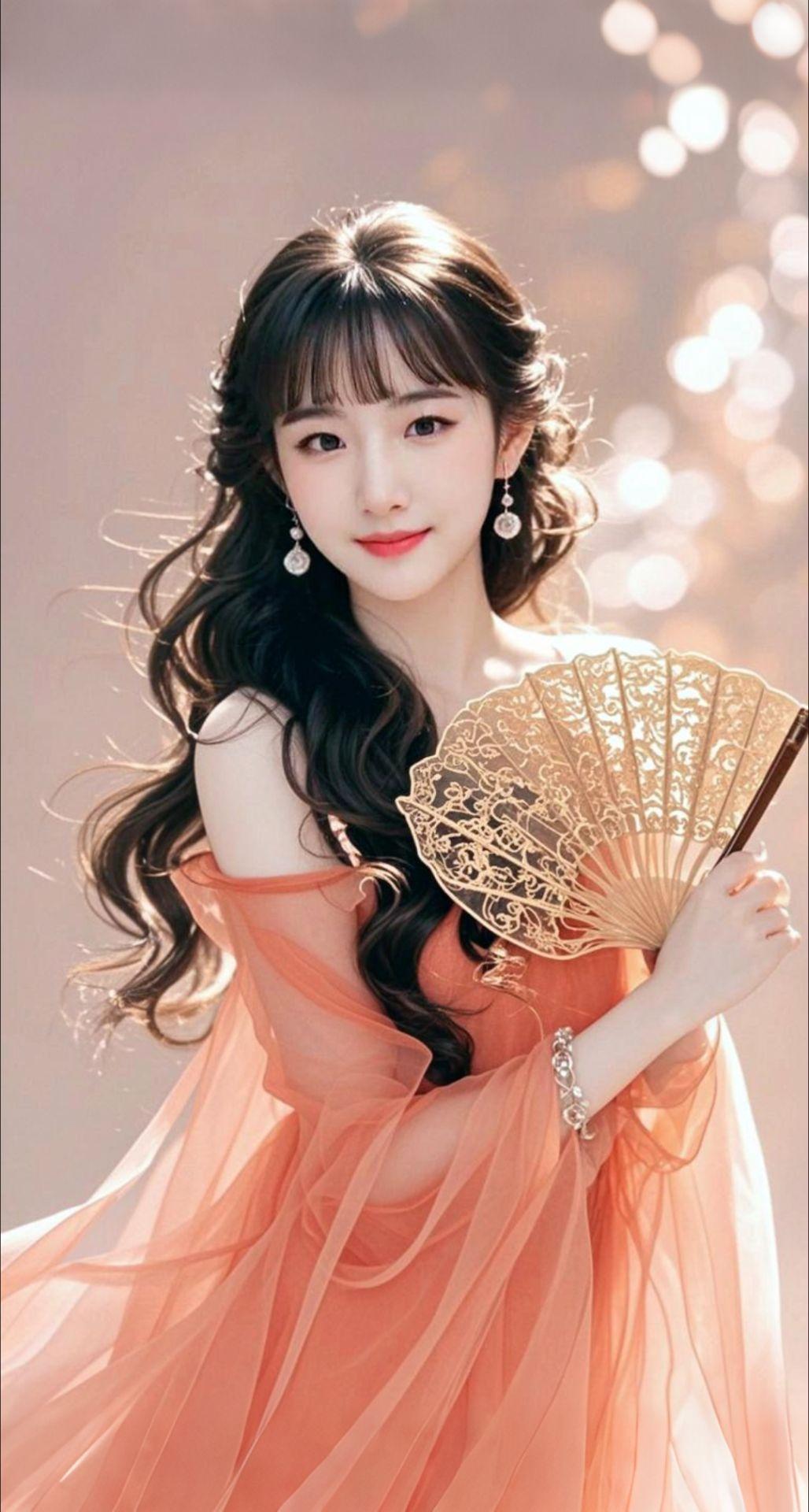 AI扩图 AI扇舞红颜