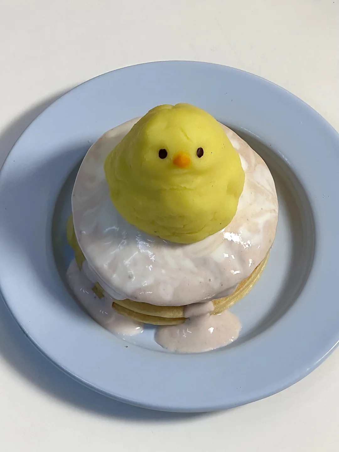 小鸡酸奶松饼