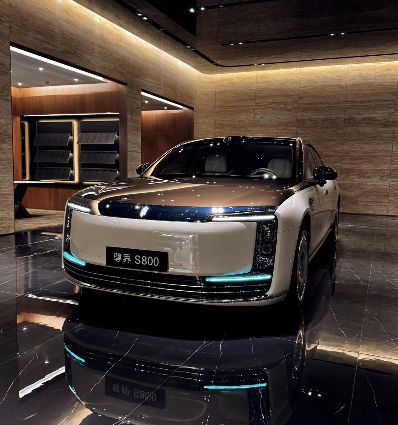 尊界S800的性能配置，深刻诠释了 “新世界旗舰对豪华、性能与智慧的全新定义”，