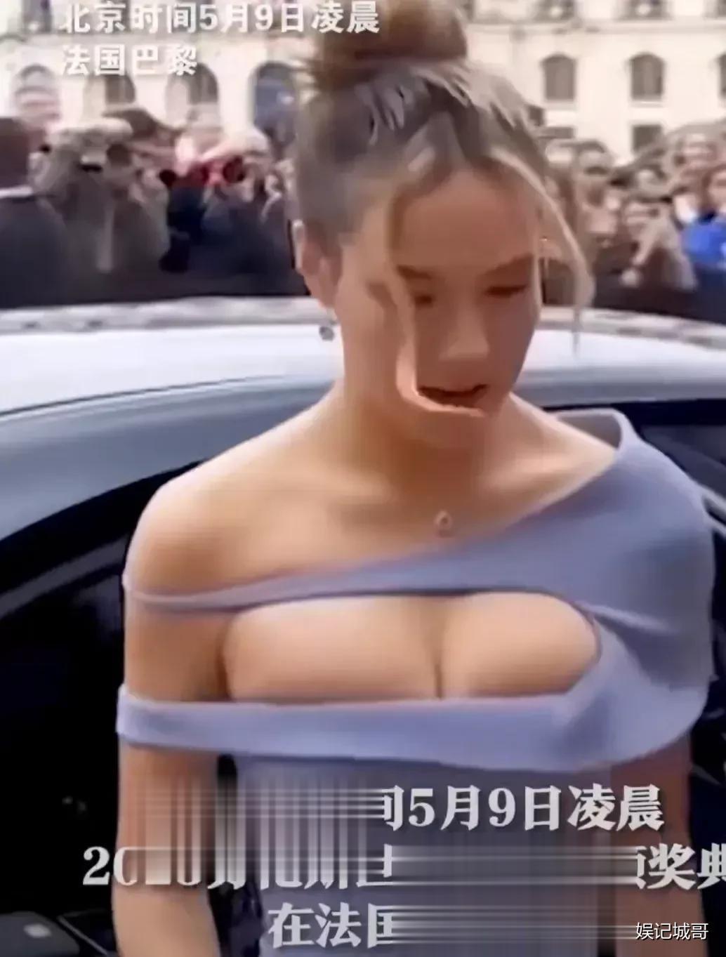 谷爱凌的身材也太棒了吧！看到谷爱凌参加2023年劳伦世界体育奖项的颁奖典礼里，谷