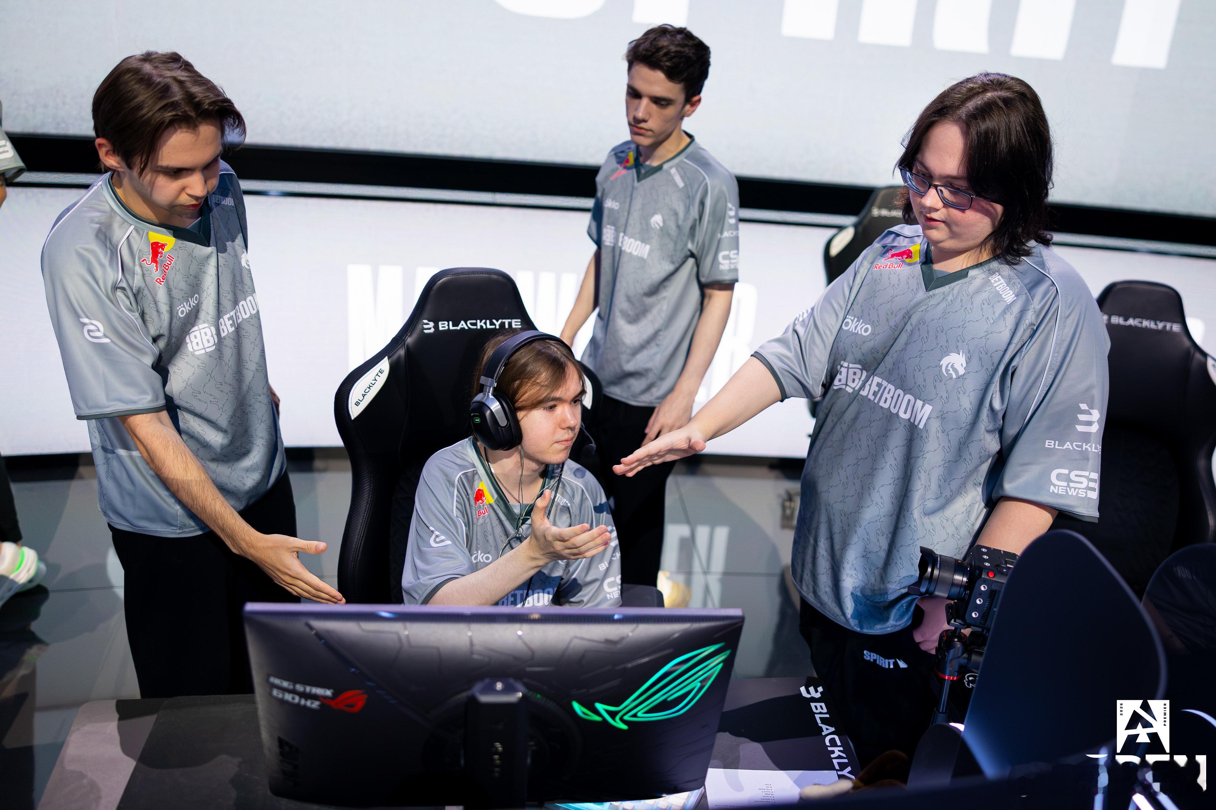 稳稳拿下G2！CS2CSGO[超话]teamspirit ​​​