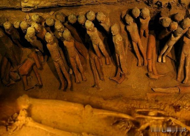 你以为古代殉葬的人，被封进墓穴后就坐着等死，实际上他们为了活下去会尝试所有办法，
