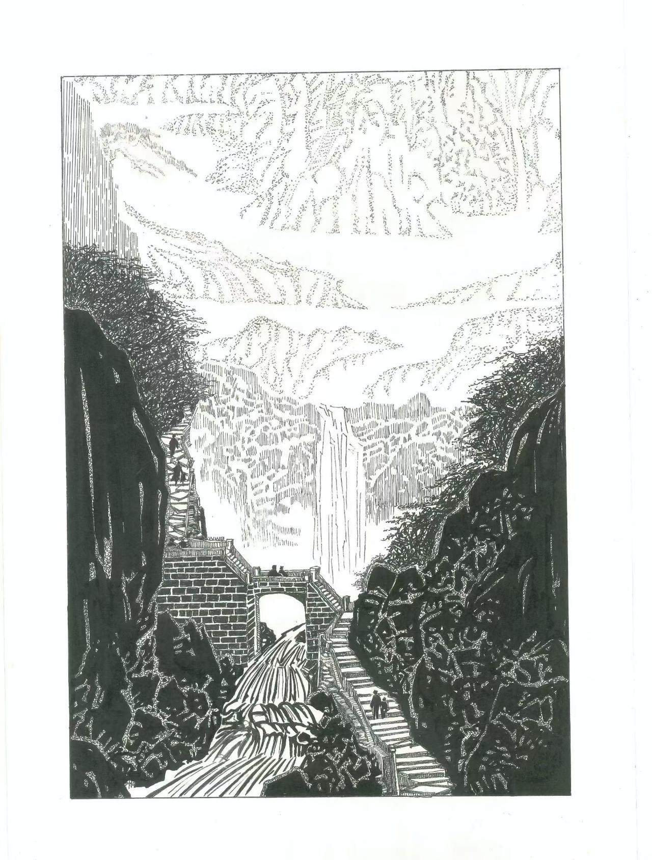 宋刚先生的作品版画作品《怀远十景》选取当地十大古景尽显老城人文古韵，兼具文史、观