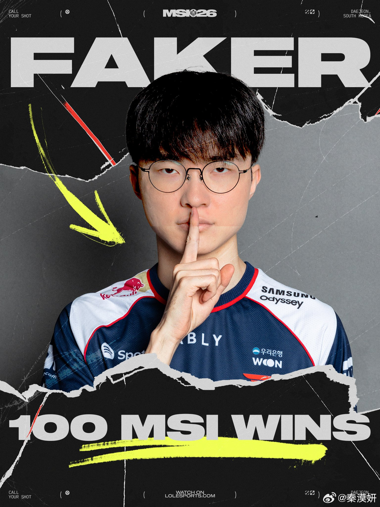Faker的又一成就，MSI 100场胜利，被问有何感想时，李哥都回答真高情商！