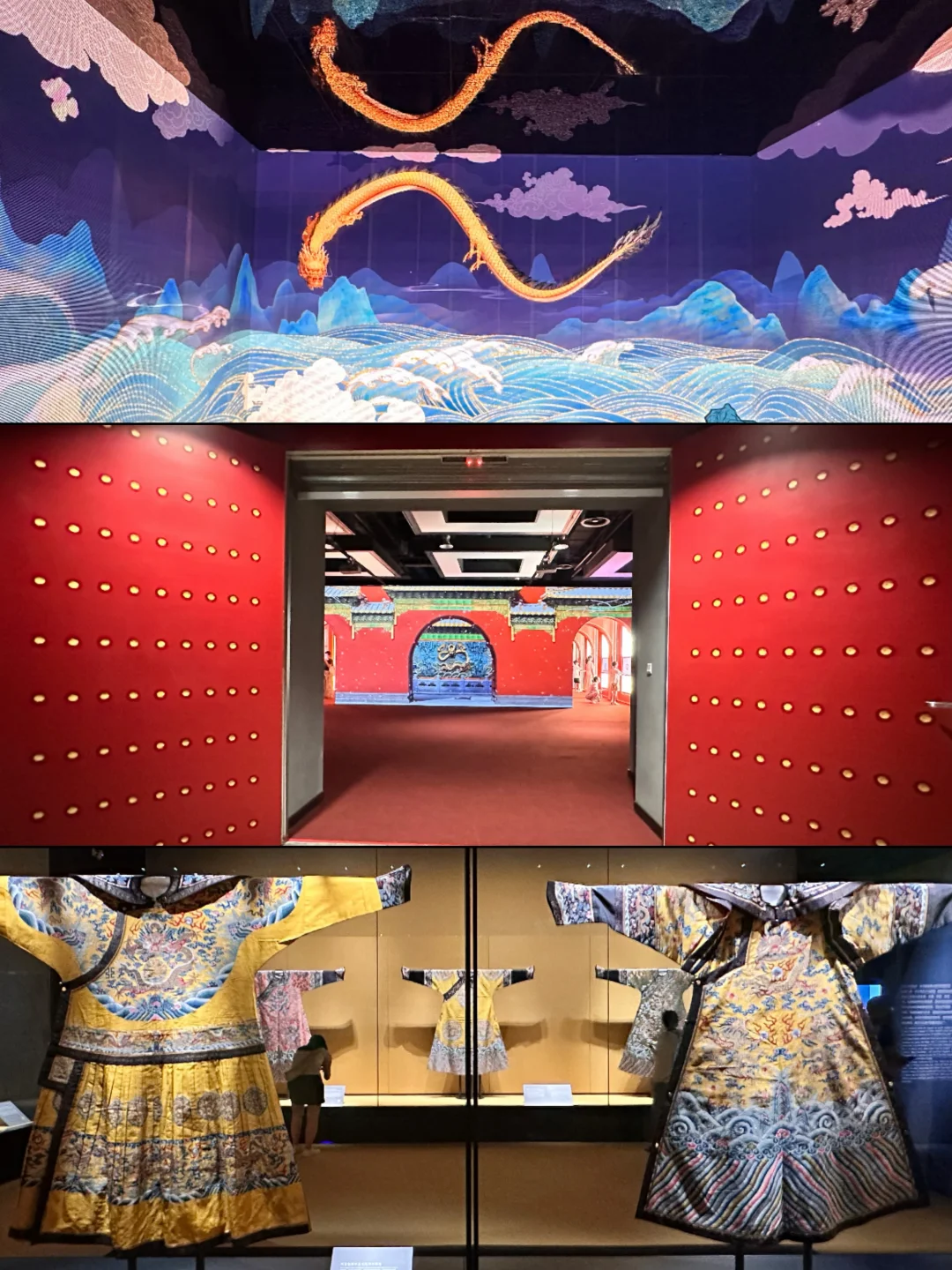 👑故宫龙袍首降上海！老祖宗的审美太夯啦！