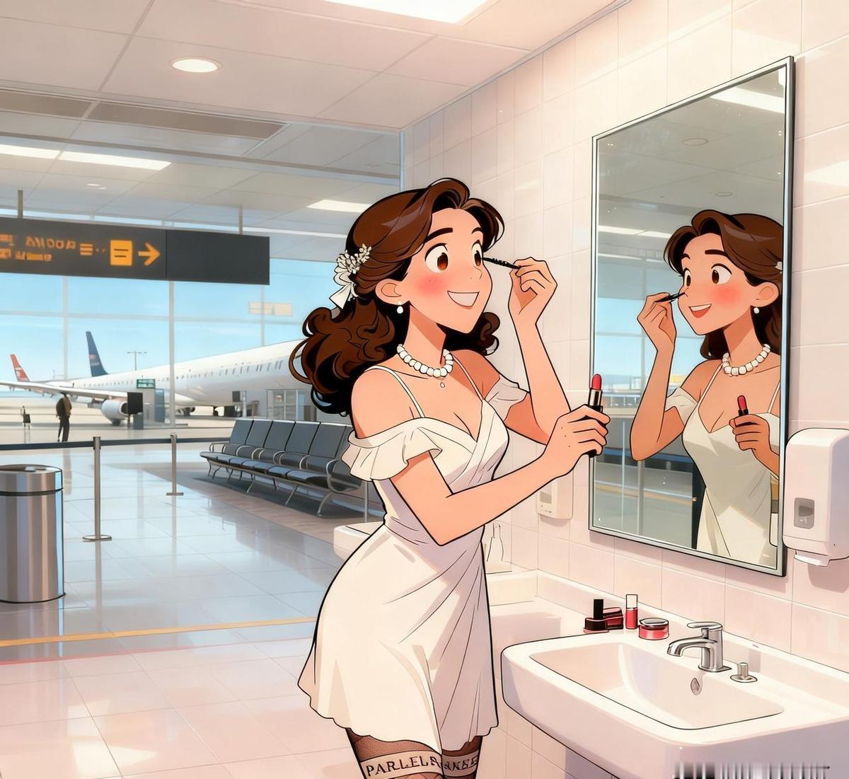 她为他请假，换上巴黎世家，妆容调了三遍。
不是演戏，是心里有个人，值得认真接。