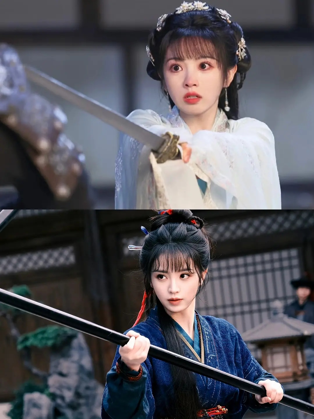 田曦薇也开始用瞪眼演技法了吗 