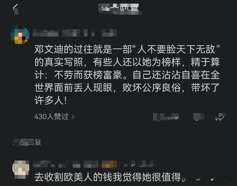 我觉得，无论如何，人家在国内又没有诈捐，还能搞出老外的巨额资产，还能生孩子挣钱，