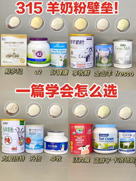 315羊奶粉壁垒！一篇学会怎么选择