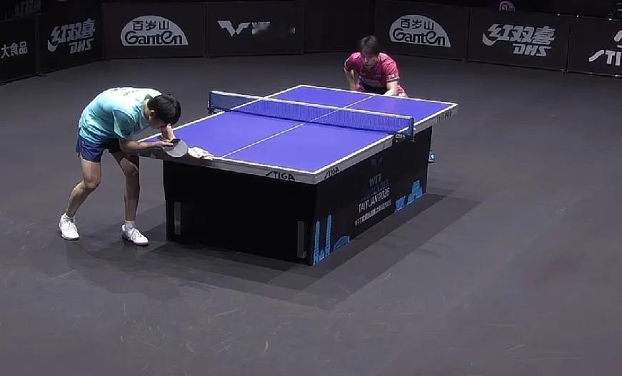 WTT太原挑战赛男单1/4决赛：
温瑞博大比分3：1胜篠塚大登，
四局比分4：1