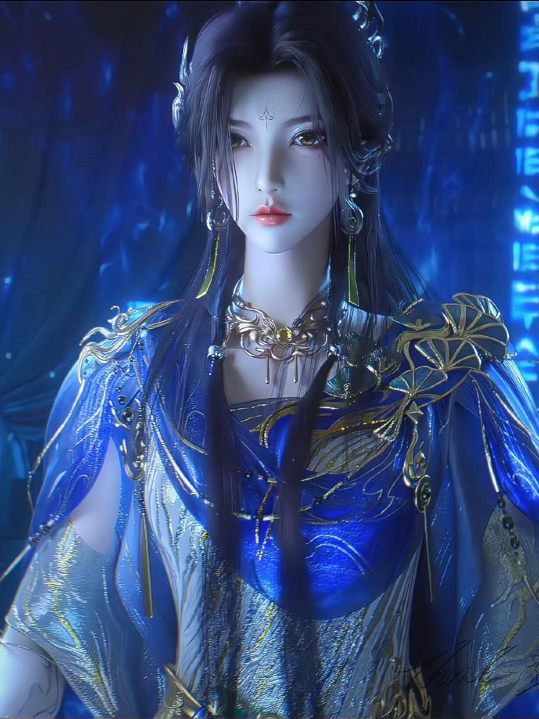 云望舒线上线下都鲨疯了 云望舒这建模太绝了！发丝会发光，衣服飘起来像仙女，每个眼