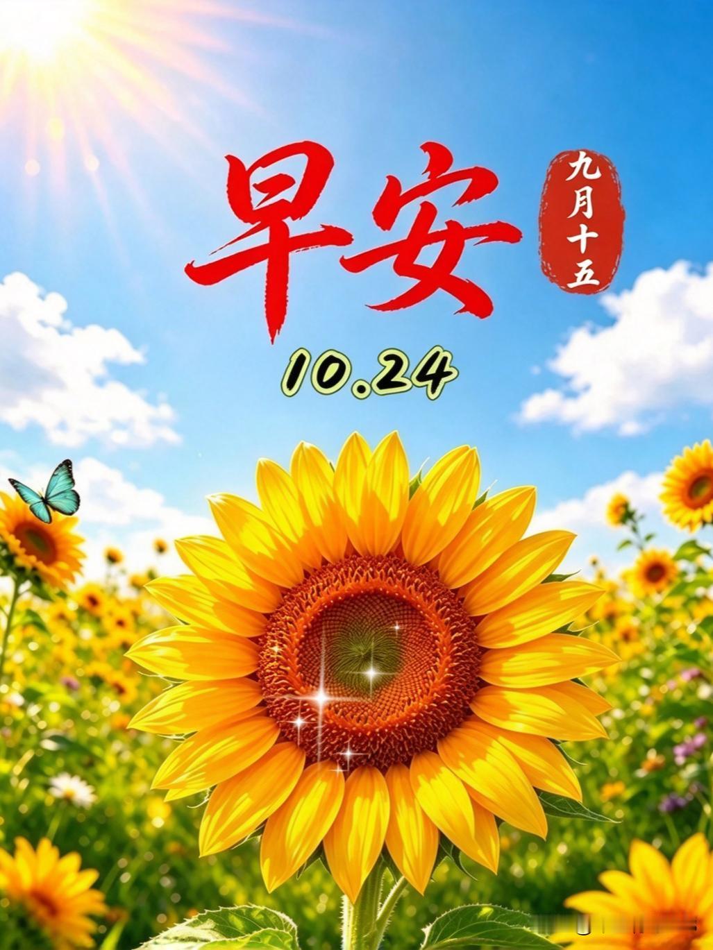 秋风携暖意，牵挂自绵长。有幸相逢相知，一份善缘，把情谊静静珍藏。隔着屏幕捎去问候