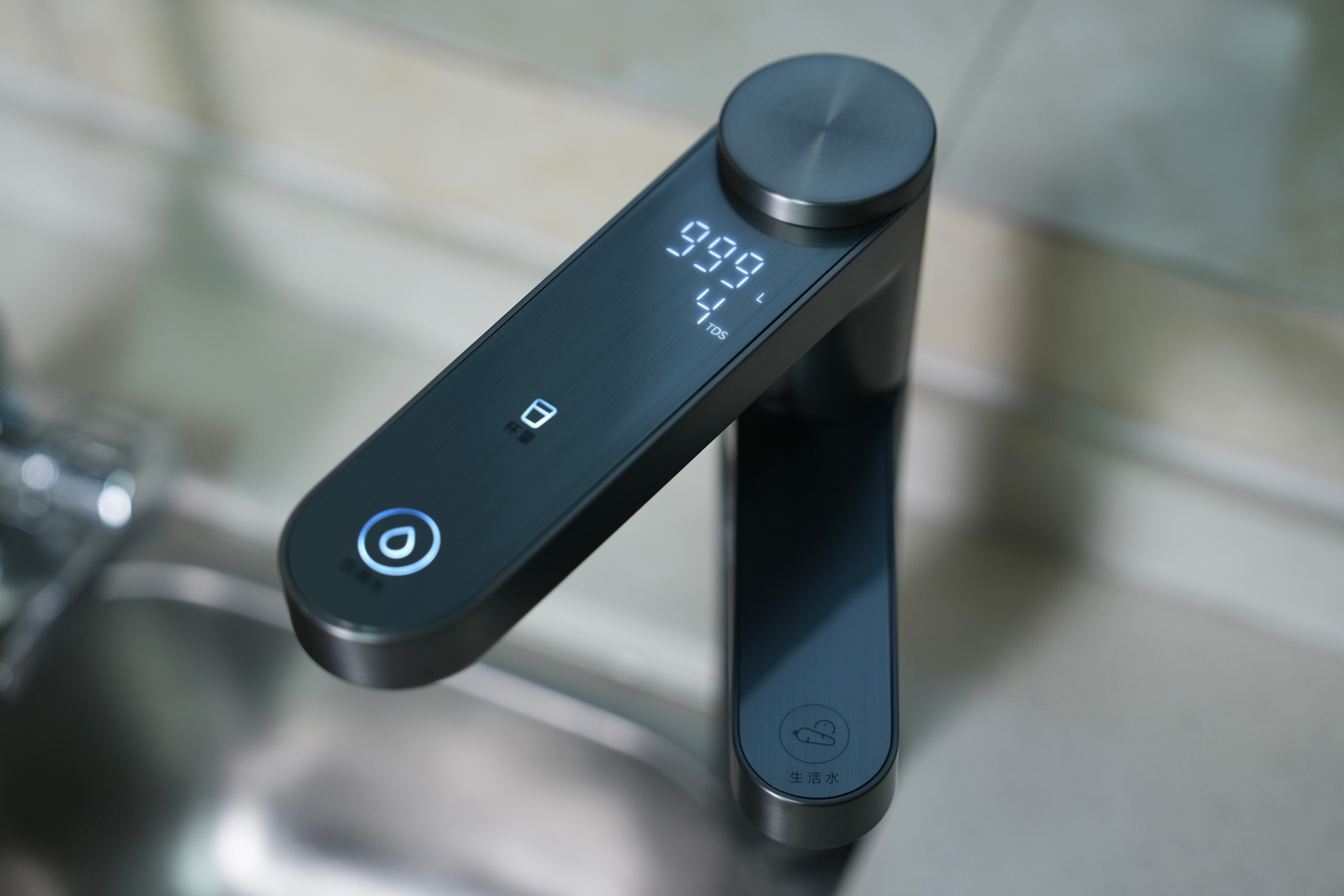 以后想喝水，直接水龙头接着喝米家净水器 2pro