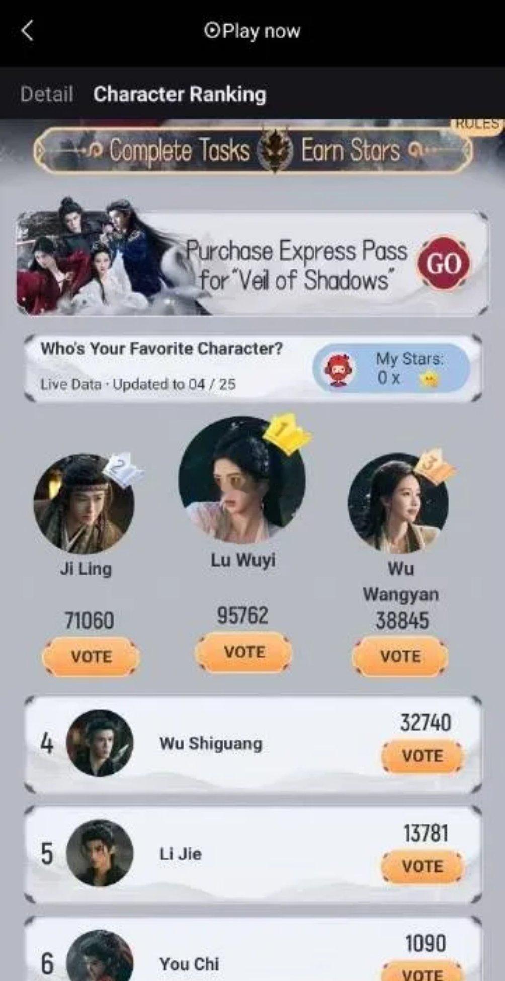 田嘉瑞《月鳞绮纪》有效播剧实锤 ✨优酷国际版角色投票，寄灵直接拿下第二，海外人气