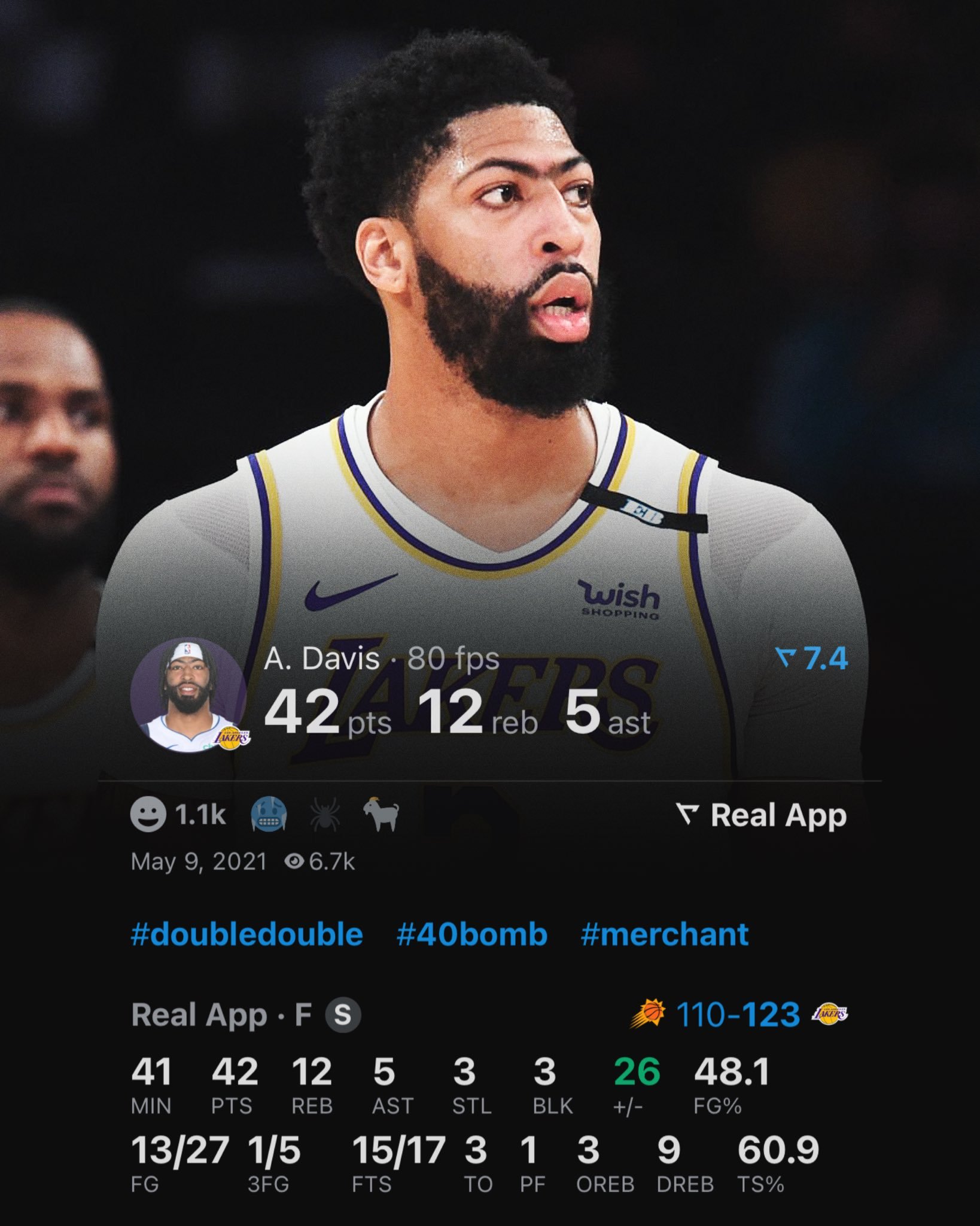 那年今天[苦涩]浓眉湖人国度nba季后赛 ​​​