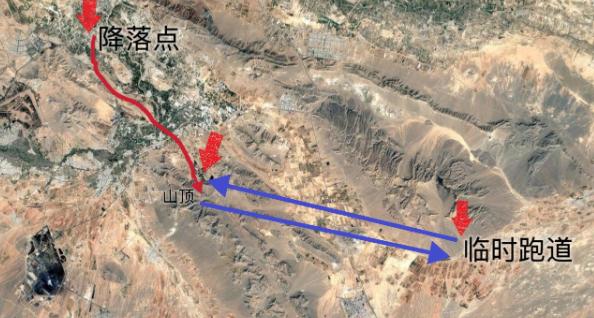 看了美军飞行员的逃跑路线，我觉得一部美国大片的脚本马上就有了。

地图上看，美军