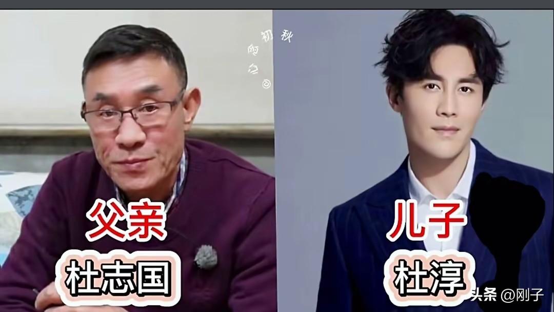 爸爸是风度翩翩的男神，儿子继承了满分颜值，青出于蓝而胜于蓝。
 
有的父子如同复