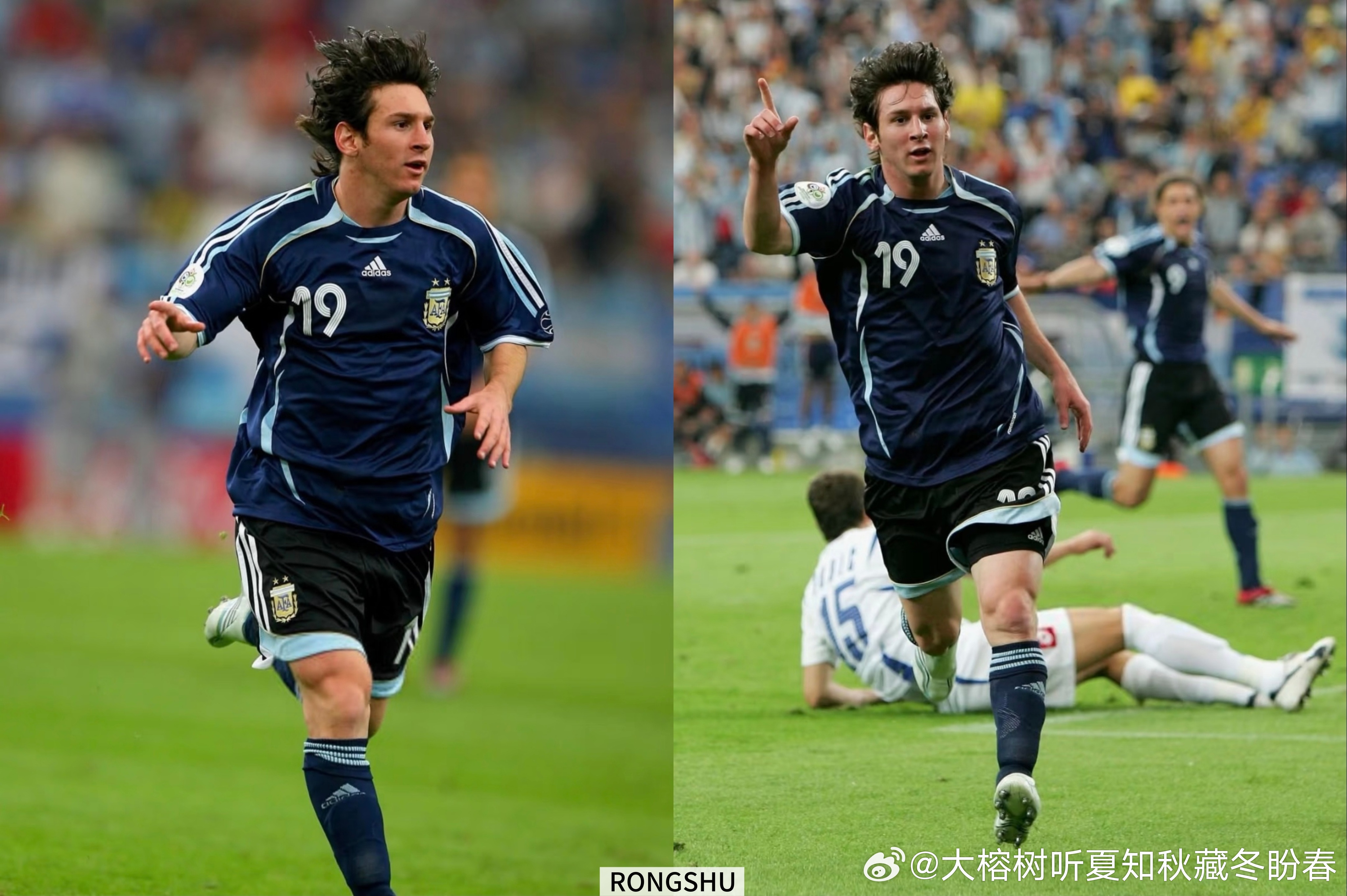 天才少年&传奇老将 🇦🇷⚽️跨越二十年的浪漫主义“童话” 