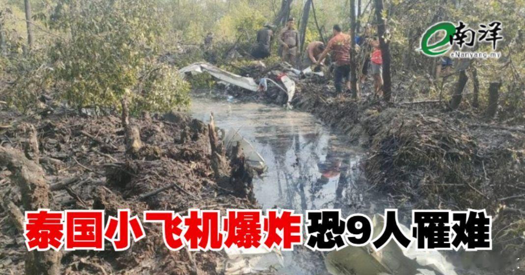 泰国一小型飞机起飞十分钟就坠落，乘客跟机组人员共9人均遇难。7名乘客应该是家庭出