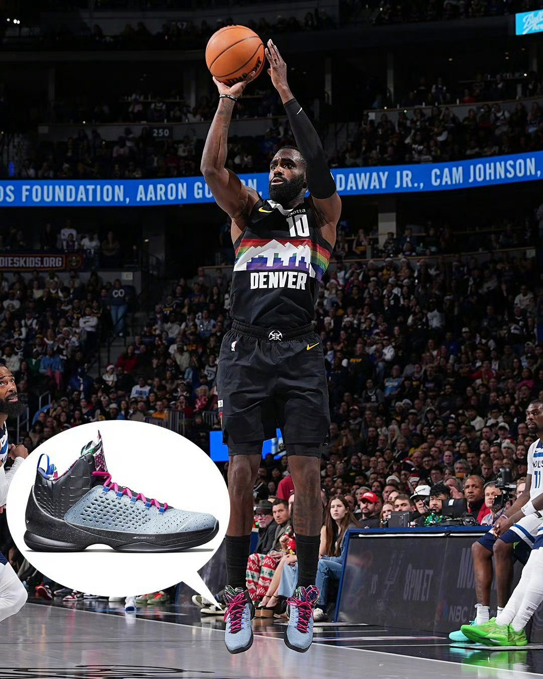 神经刀被你船赶上了快船vs掘金