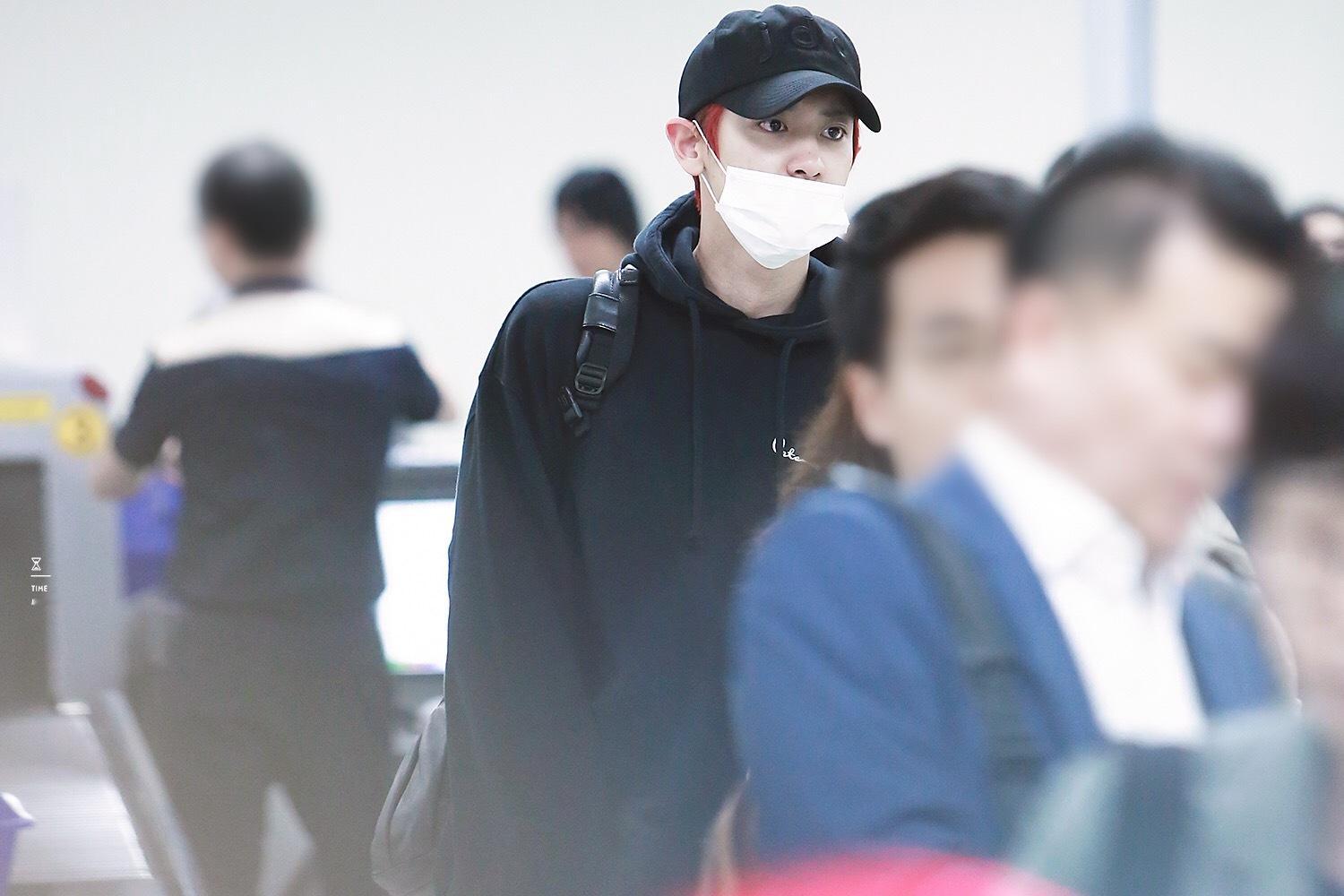 #朴灿烈[超话]#160518 金浦 - 北京©gunomnuna / time