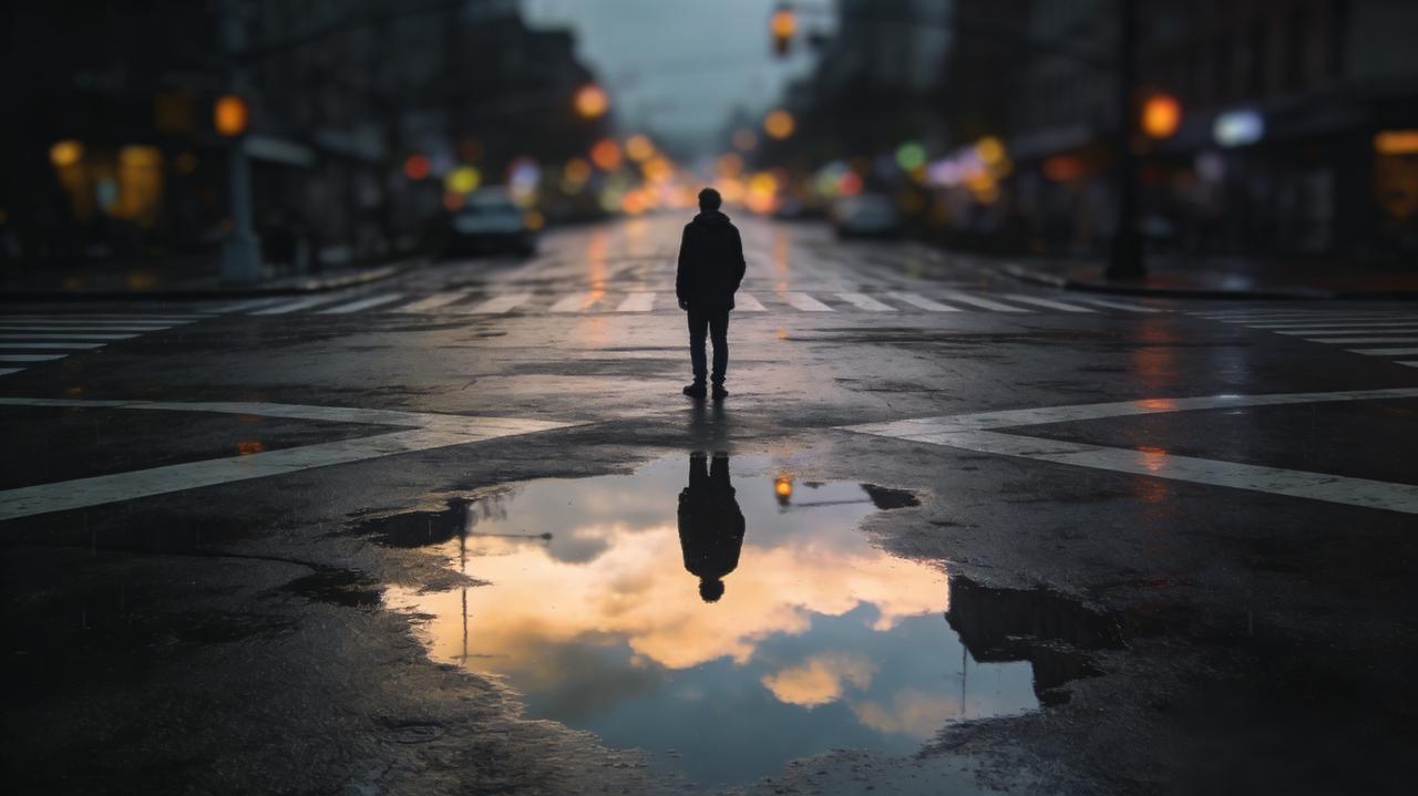 人往往在经历过锥心的失去，
撞过南墙，
尝尽了人情冷暖后，
才会突然大彻大悟。