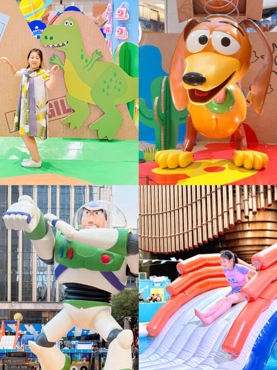 惊‼️迪士尼竟然把玩具总动员搬到外滩⁉️