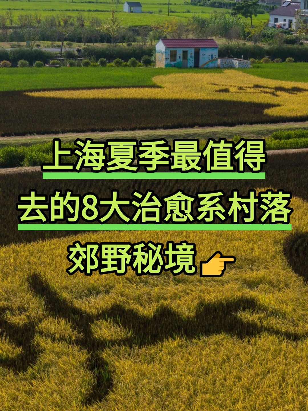 上海夏天最值得去的7个治愈系村落
