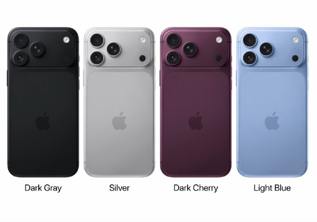 曝iPhone18Pro配色大换血各位觉得曝光的深樱桃红色好看吗？还是不如星宇橙