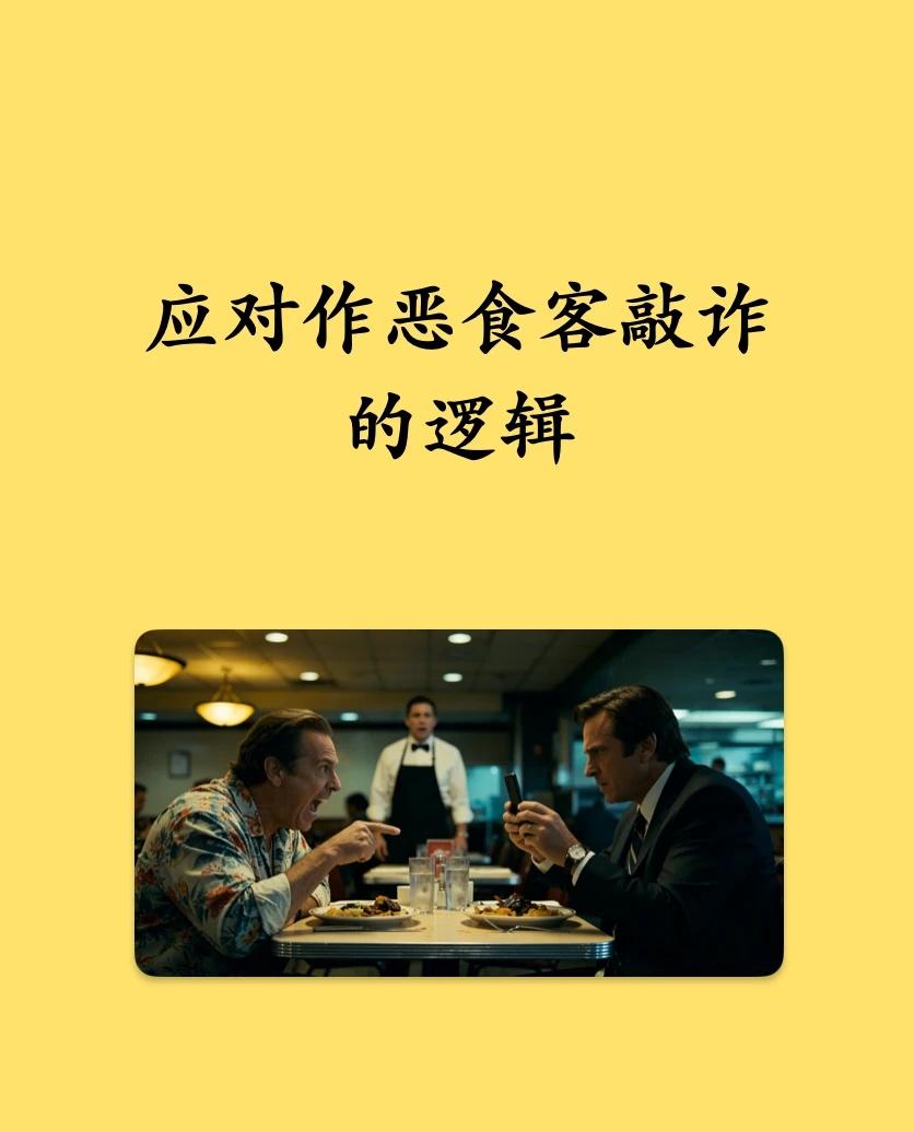汕头火锅店食客敲诈的法律逻辑
几个逻辑和结论：
1.除非商家做出明确承诺或宣传，