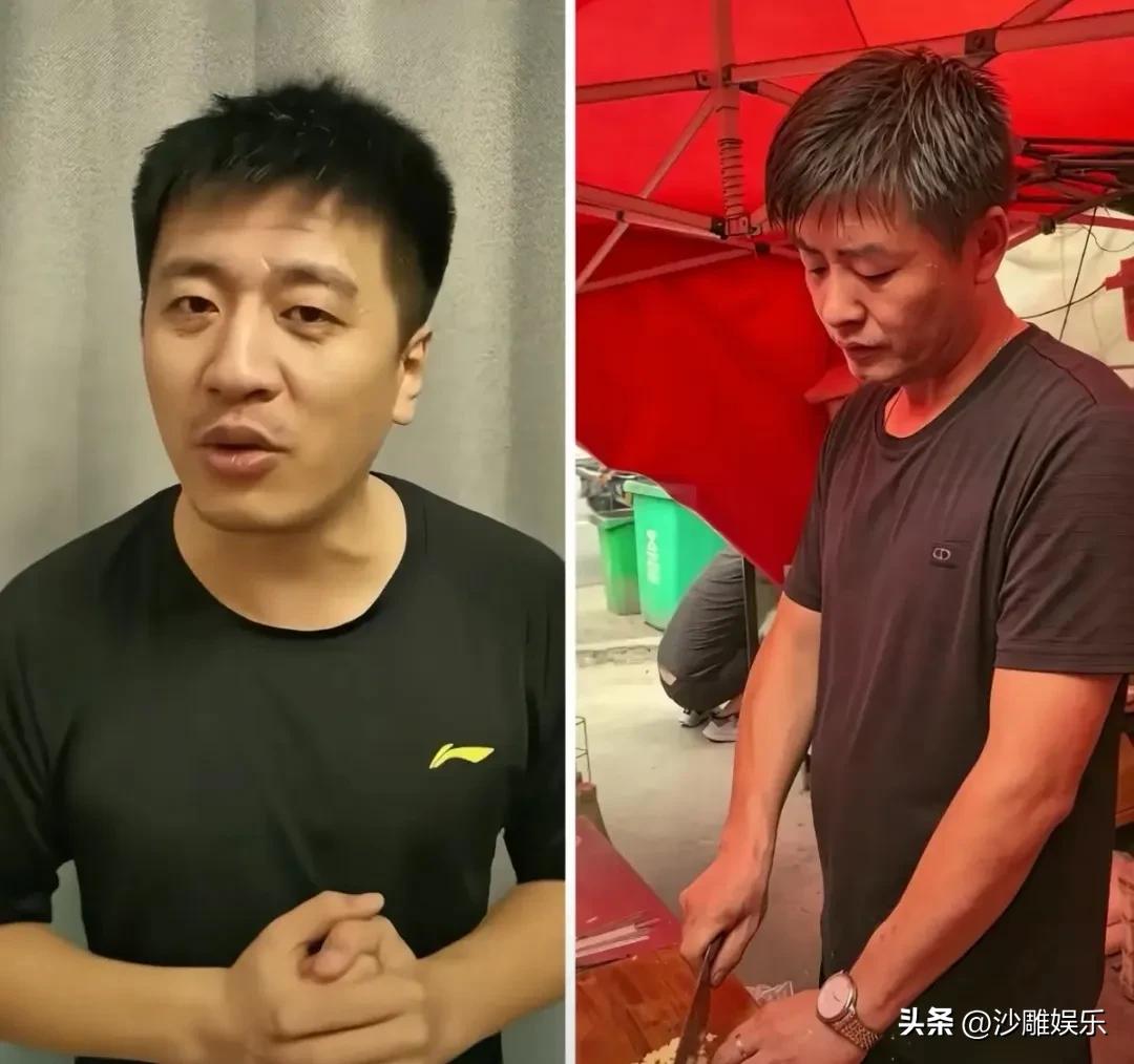 河南平顶山一位烧烤摊老板火了——因为他长得实在太像已故的考研名师张雪峰。

这位
