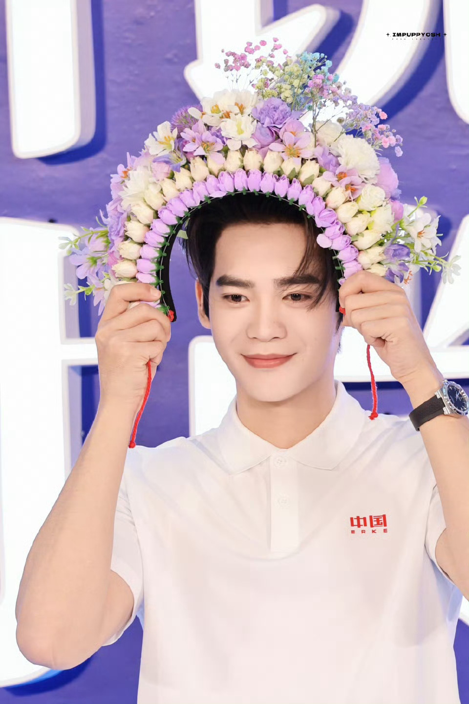 于适今日活动生图，清爽的男大 