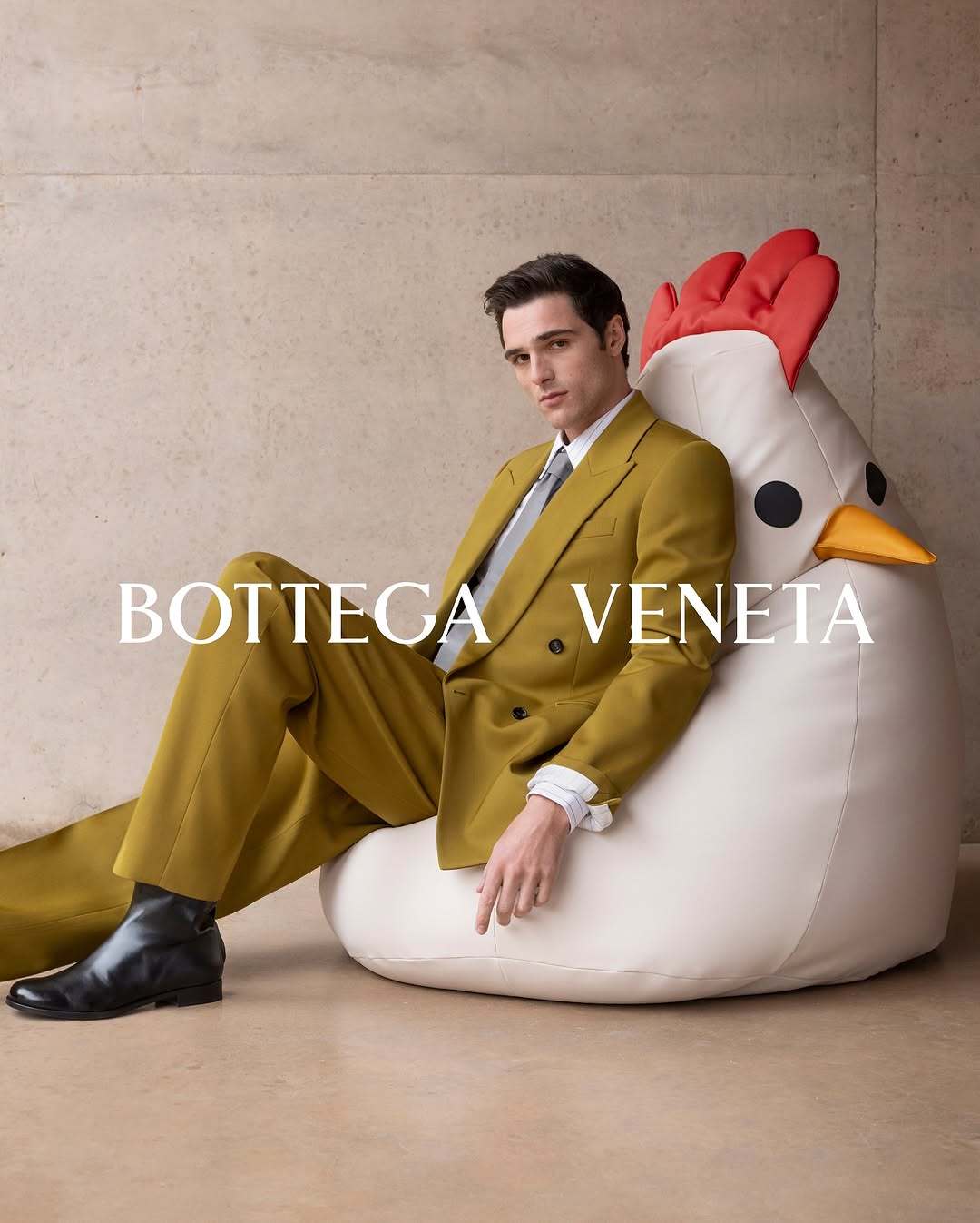 Jacob Elordi出镜Bottega Veneta春夏广告干干净净的脸好帅