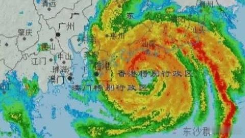凌晨3点多，“红霞”在惠州惠东登陆了。🌪️虽然新闻里说它已经是强台风级，但说实