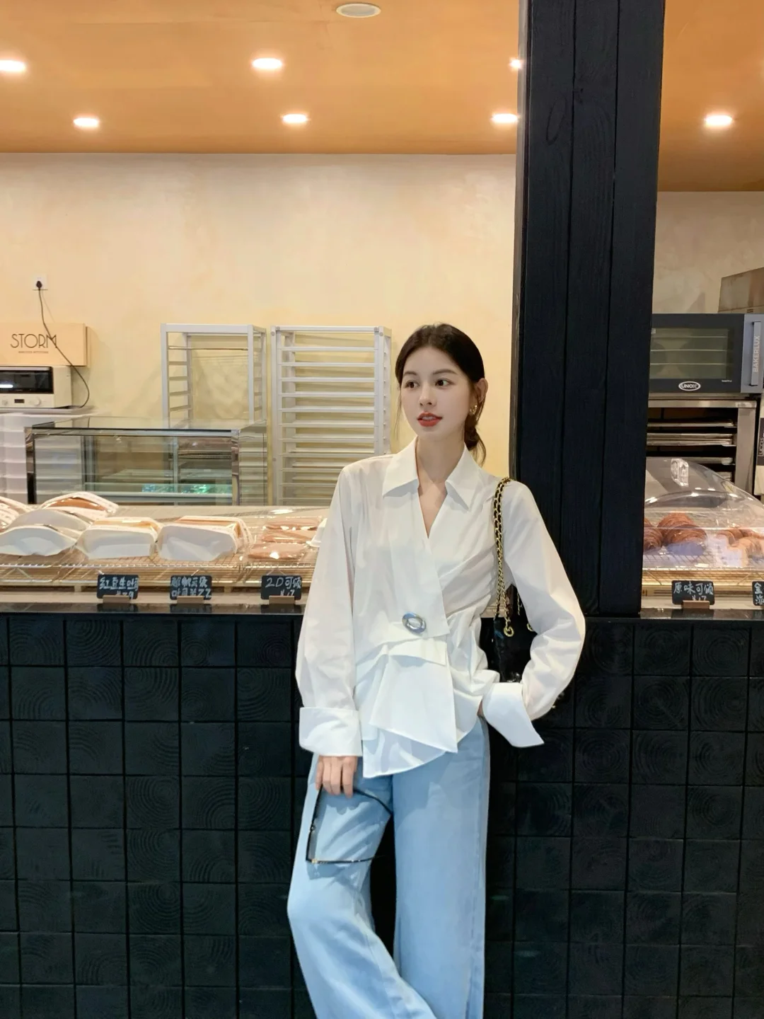 穿不腻的白衬衫☕️