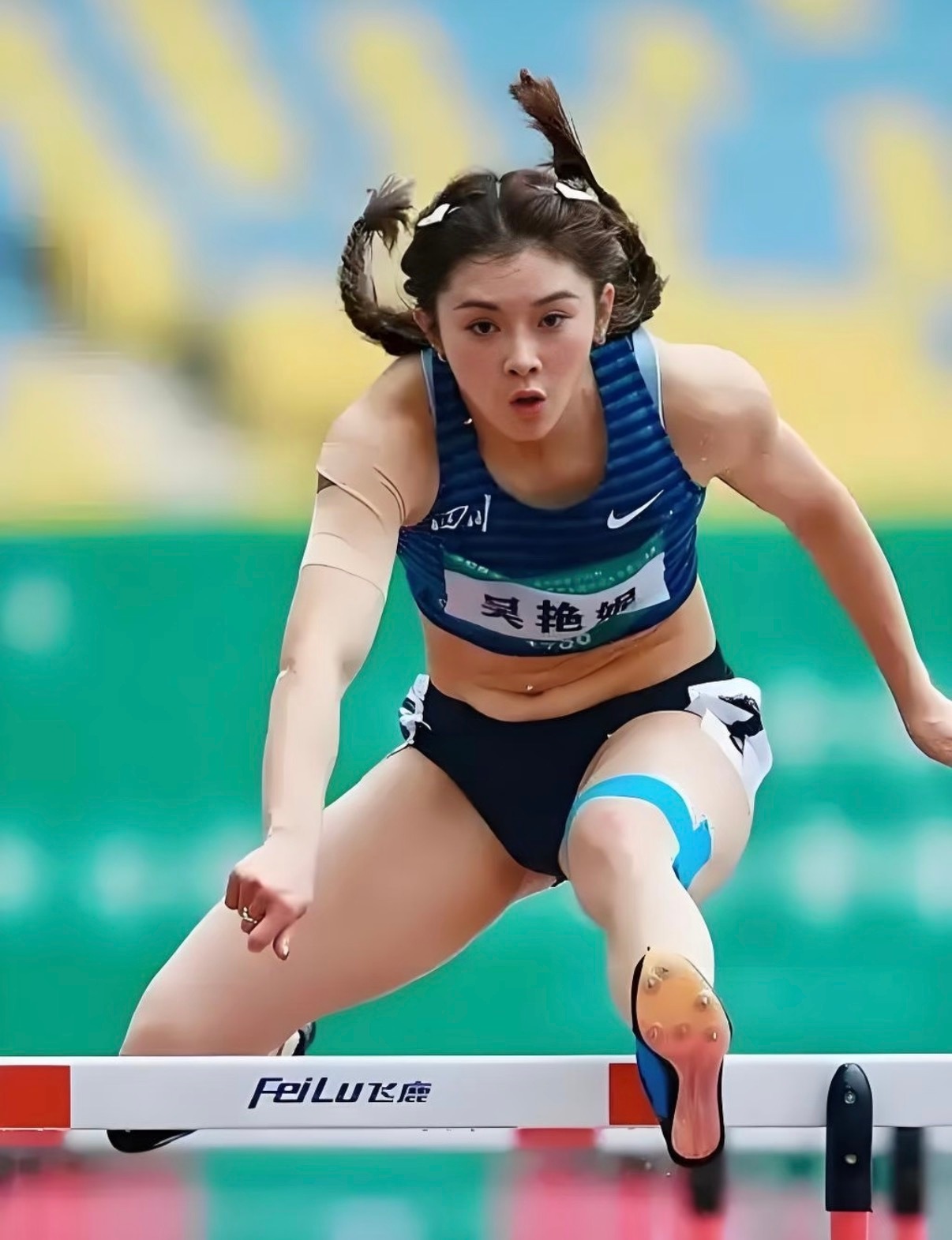 为什么不能展示美？为什么运动员就不能追求好看？是吴艳妮没有拿成绩还是没有刻苦训练