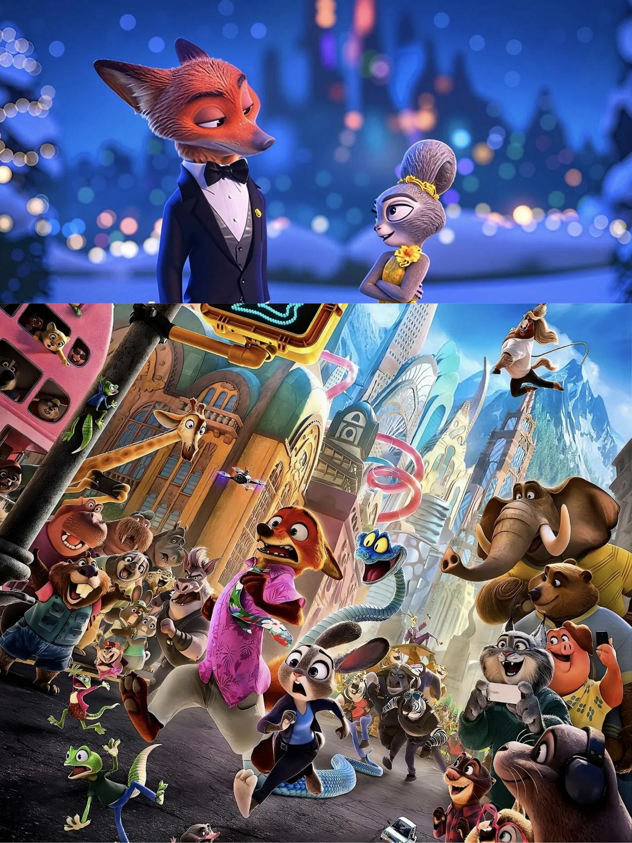 昨天晚上看了《疯狂动物城2》，

个人觉得还可以，

IMAX英语场38块票也算