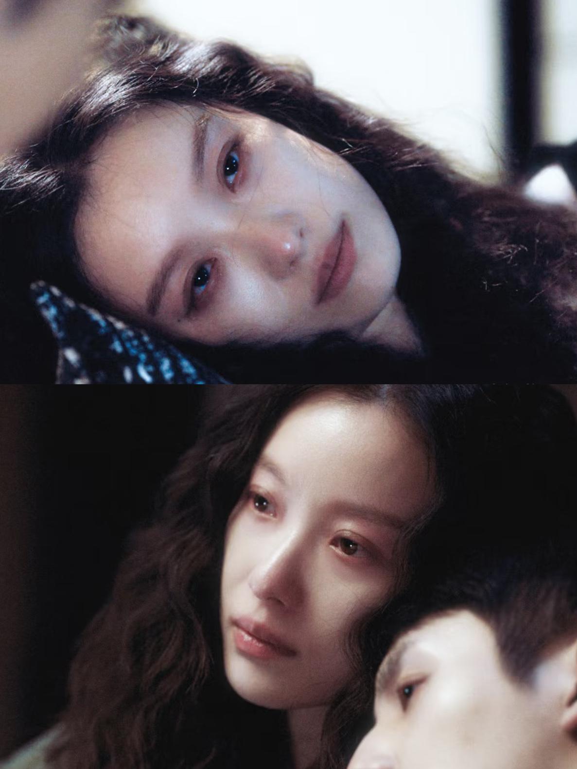 倪妮真的有点不对劲儿，

她身上有点玄学，

她出演的大部分作品，都是素颜出镜，