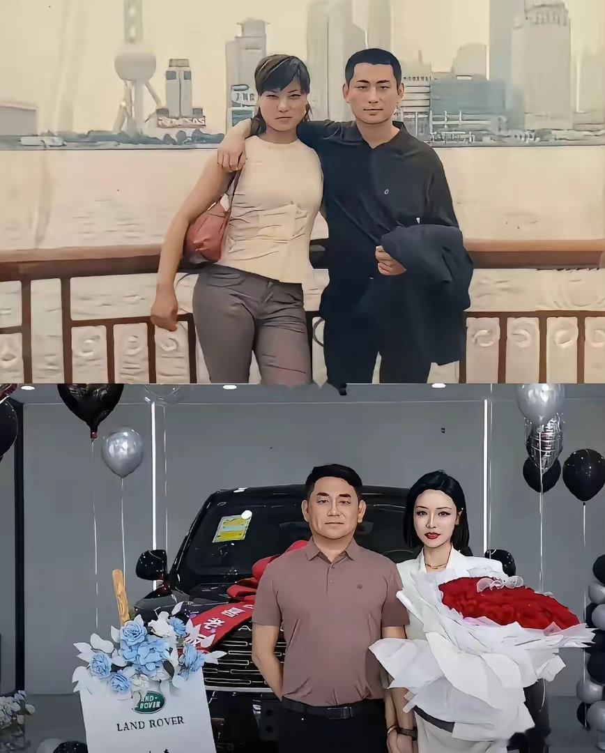 这是有钱了，把老婆给换了吗？ 