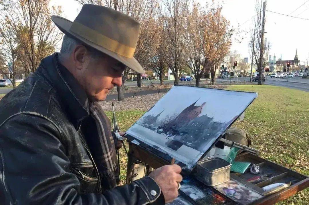 澳大利亚画家Joseph Zbukvic 风景水彩画欣赏 