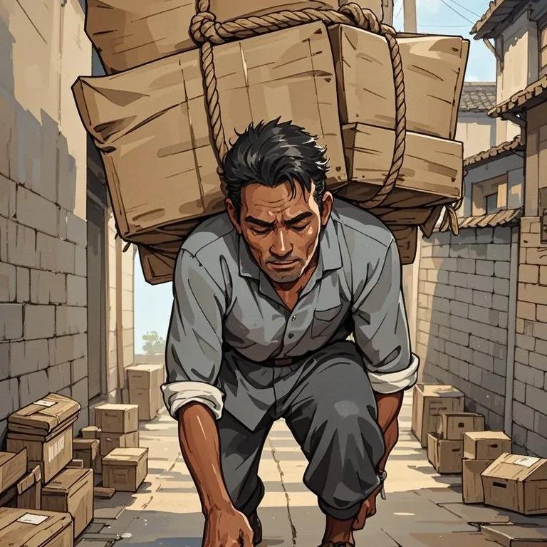 人这一辈子
累是实实在在的
 
累
从不是矫情的借口
是成年人世界的常态
上有养