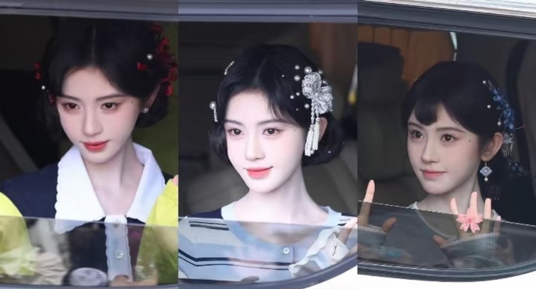 所有人感受鞠婧祎新造型 ! 美萌我发现她会根据不同造型进行表情管理 太可爱了。 