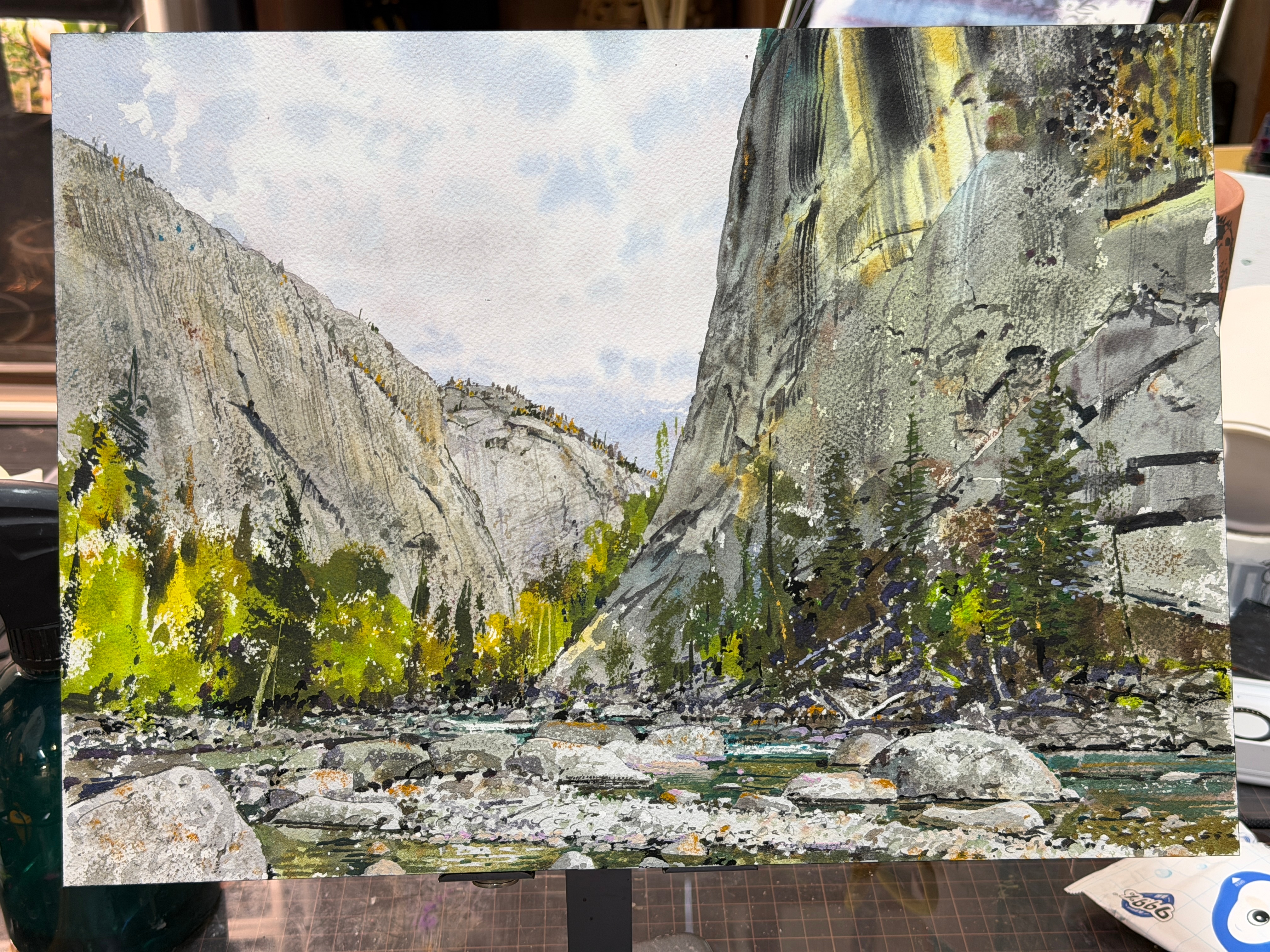 可可托海  暑假班风景制作 