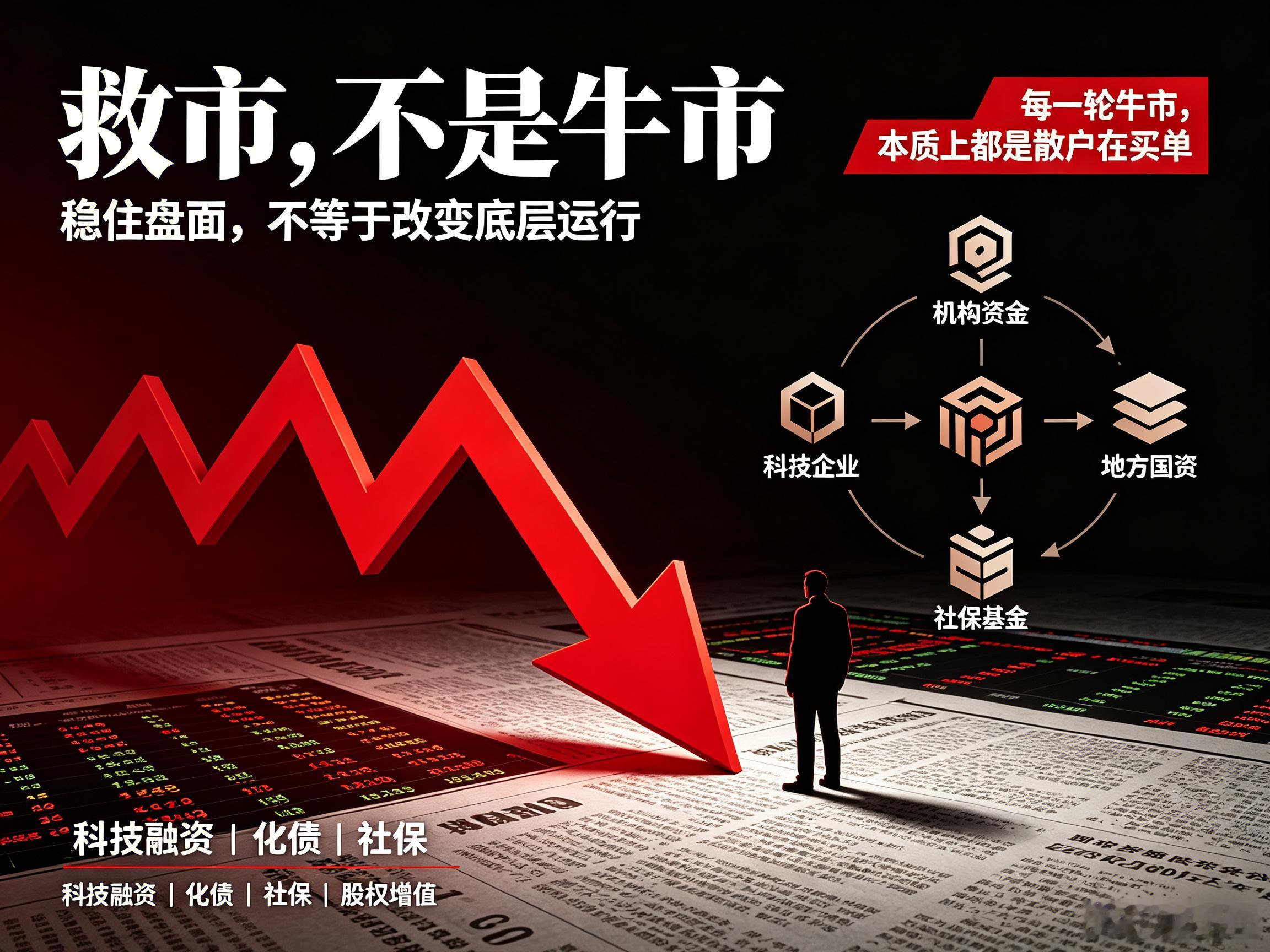 为什么现在国家要救股市？就说实话，有这种想法基本都是入市时间不长的朋友。我自从进
