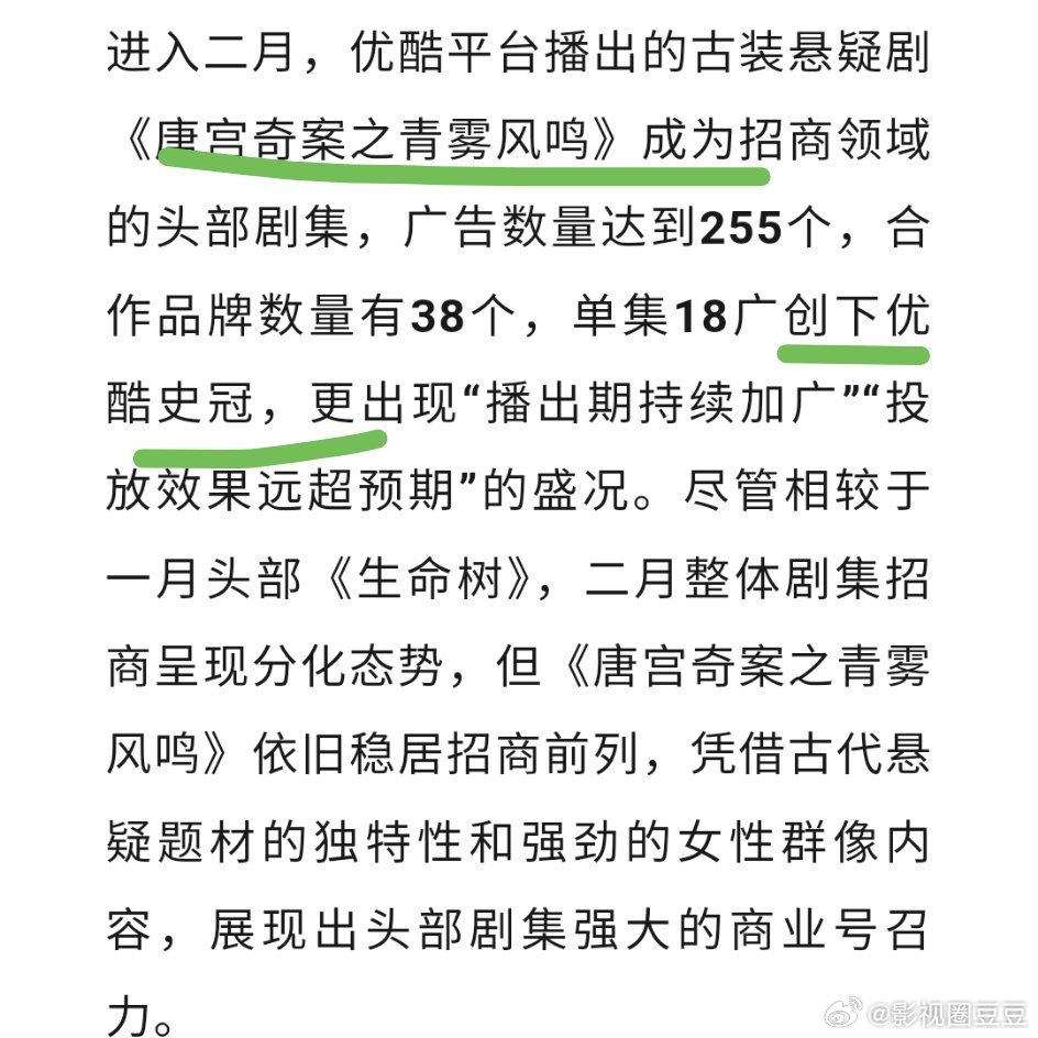 白鹿《唐宫奇案》今年zs第一且是酷史冠 