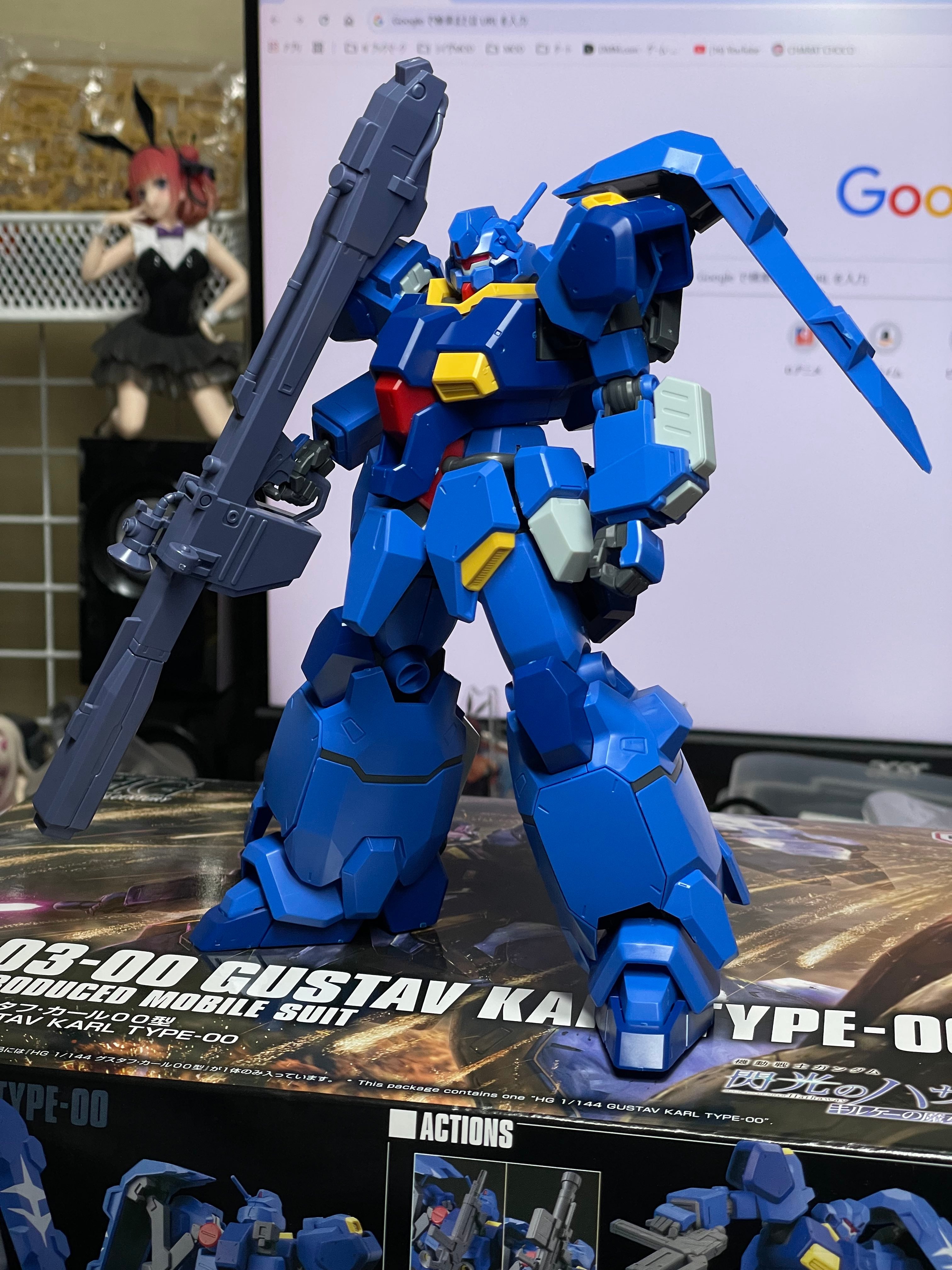 古斯塔夫·卡尔·00型配力克·大魔的火箭炮倒是挺搭的