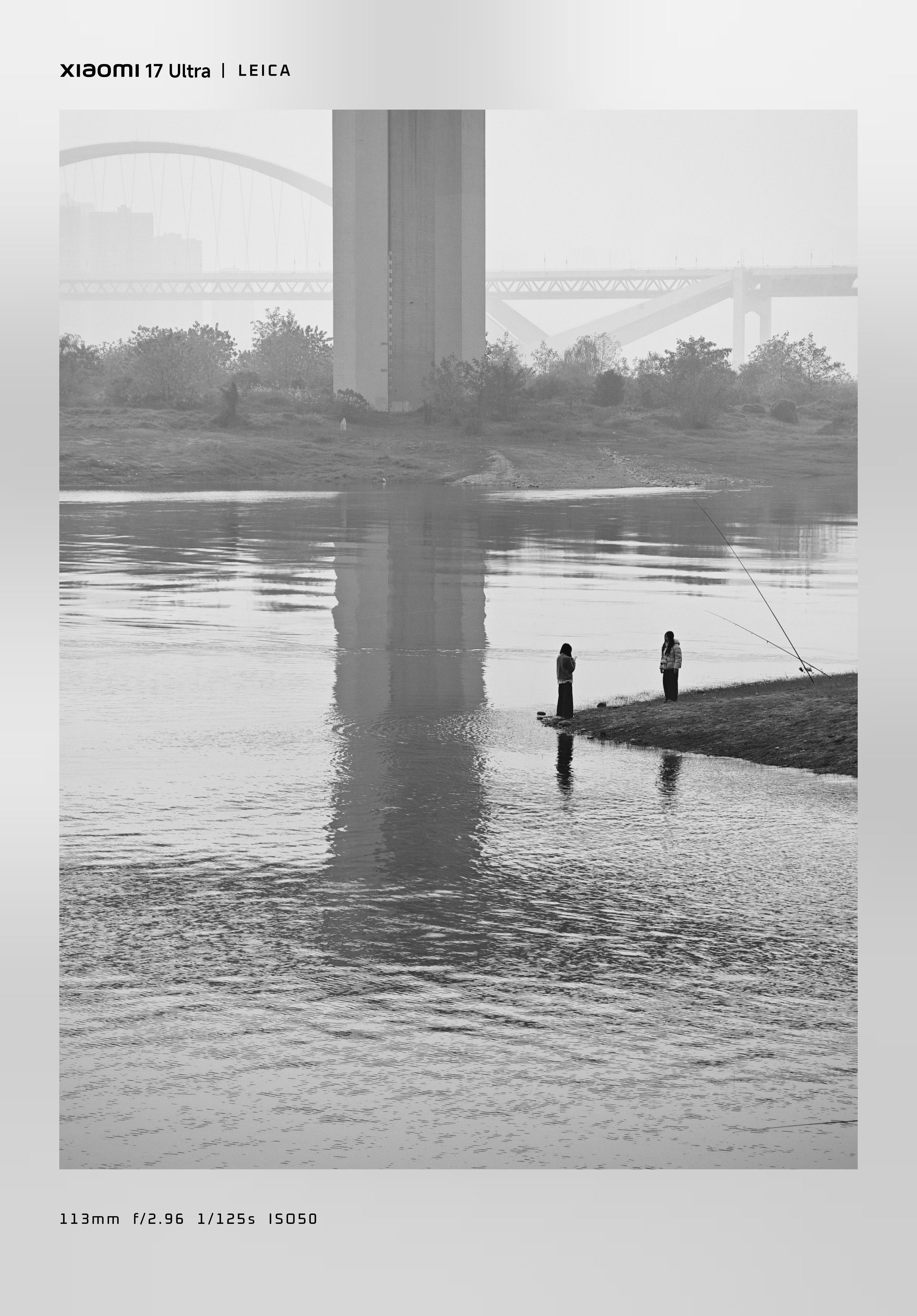 晓雾将歇，猿鸟乱鸣。夕日欲颓，沉鳞竞跃。小米17 Ultra 徕卡单色HC 拍摄