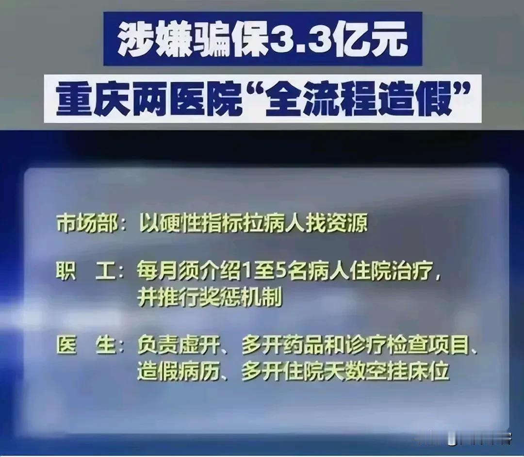 强烈建议私人医院国有化，好多私人医院成了“诈骗集团”，骗医保、过度医疗、高价药、