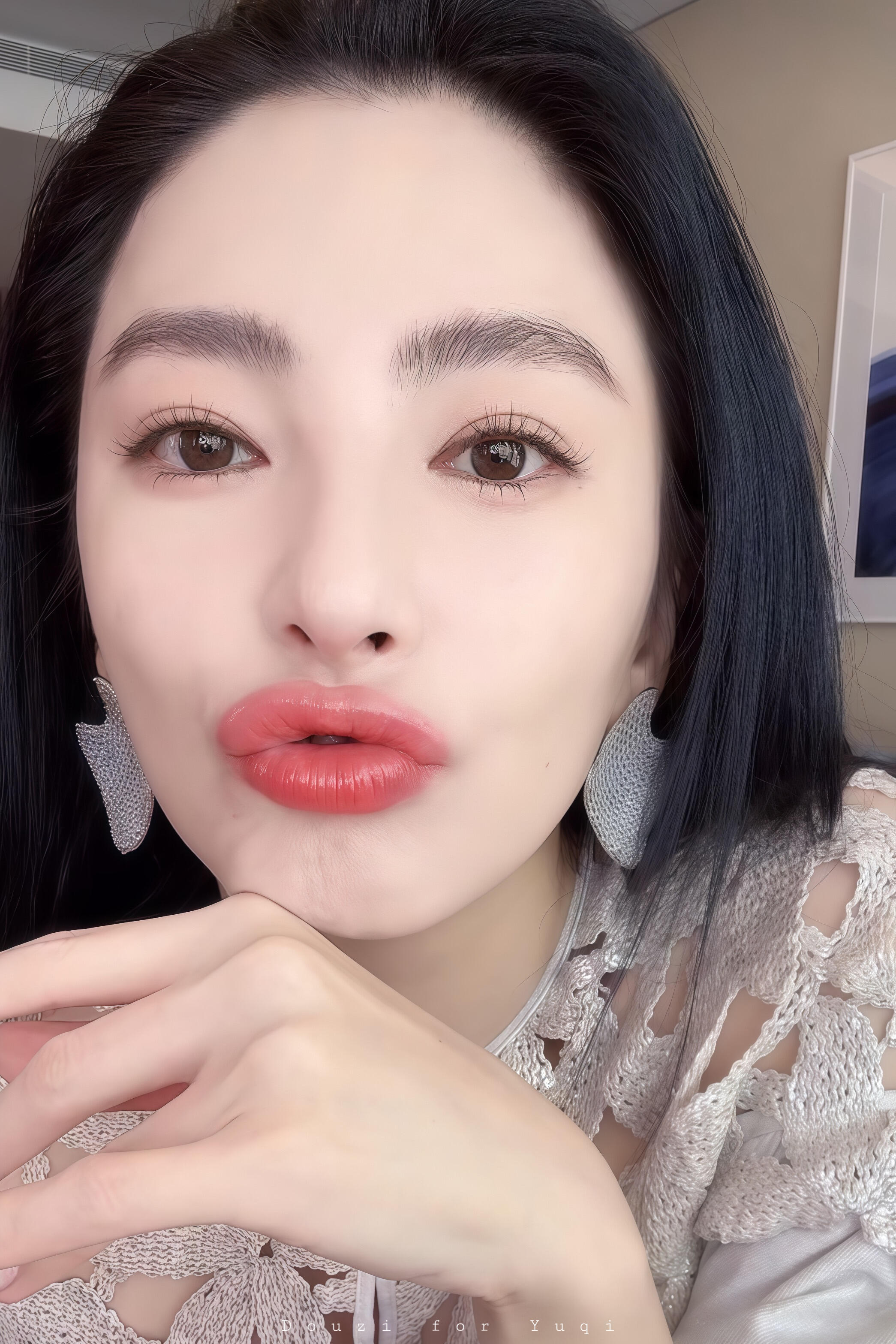 张雨绮 x 直播间截屏美图～每次都能打张雨绮直播发火